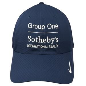 Group One Sotheby's International Realty Baseball Cap Blue One Size Dri-Fit Nike